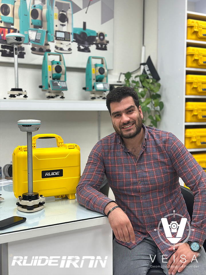 جناب آقای مهندس حبیبی عزیز خریدار گیرنده مولتی فرکانس فتوگرامتری روید مدل RUIDE RENO3 سپاس از اعتماد شما	